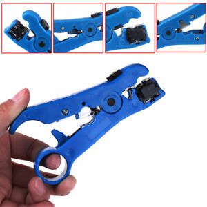 Coaxial Cable Wire Cutter Stripping Tool CAT 5 RG 59/6 RG 7/11 Stripper T*D*ss