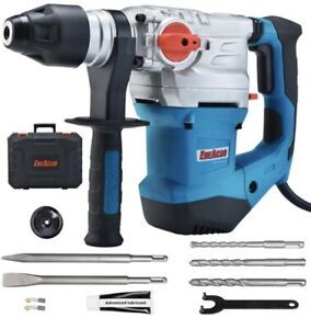 Heavy Duty Rotary Hammer Drill Chisel Concrete - Taladro De Martillo Perforador