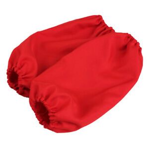 Cloth Arm Sleeves Covers Oversleeves Cleaning Kitchen Red
