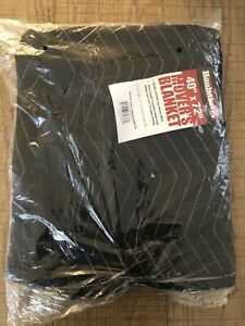 40&#034; x 72&#034; MOVERs BLANKET BLACK Double