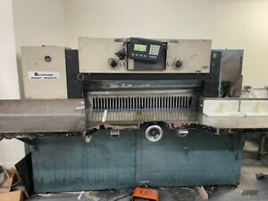 Lawson 52&#034; Paper Cutter with MicroCut Basic Program    Works perfectly!!
