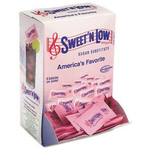 SWEET N LOW 50150 Sugar Substitute,1gram,Dispenser Box,PK1600