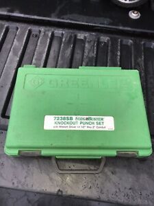greenlee knockout set