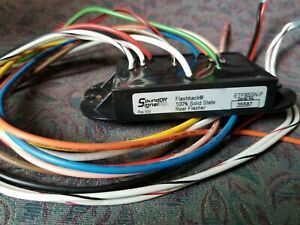 Soundoff Signal Flashback 100% solidstate rear flasher MOD# etfbssn-p