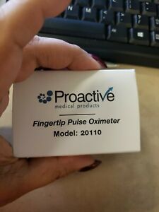 Proactive Medical Products Fingertip Pulse Oximeter 1 Each 20110