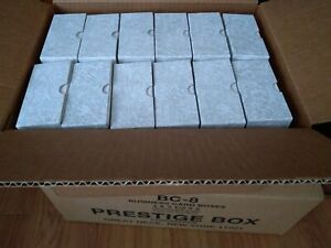 24 Business Card Boxes -  Rigid - 250 qty box - BC-8 - New