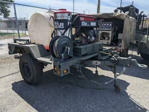 Hot water Pressure Washer System and Generator - Trailer Mounted - M1102 Trailer