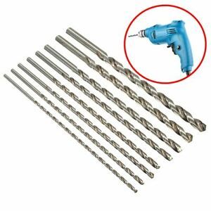 6-16mm Diameter Extra Long 350mm HSS Auger Twist Drill Bit Straight Shank Drill