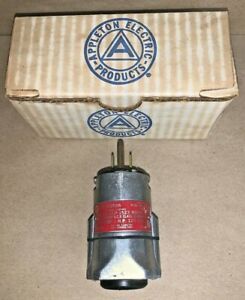 Appleton ECP-1523 125V 15A Explosion Proof Industrial Electrical Plug NEW IN BOX
