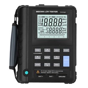 Akozon LCR Meter MS5308 Portable Handheld 100Khz Inductance Resistance Capacitan