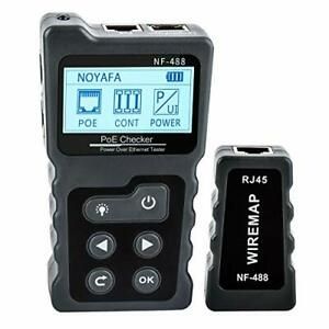 NF-488 PoE Tester Inline Tester For Power Over Ethernet Voltage Power And Test
