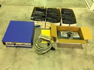 Vertical Wave Digital Phone IP2500 System with 17 Vertical Edge 100 Phones