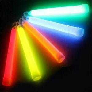 5pcs 6inch multicolor Glow Stick Chemical light Emergency Party Fluorescent