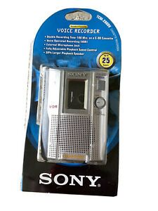 Sony TCM-200DV Handheld Cassette Voice Recorder (TCM-200DV/C) - New SEALED