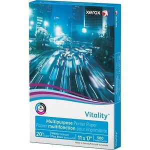 Xerox, XER3R03761, Vitality Multipurpose Printer Paper, White