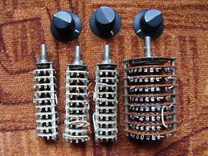 ELEKTRONIK BAUTEILE*STUFENSCHALTER*USA*GOLDPINS*SAMMLER*KONVOLU*KONVOLUT