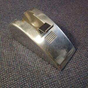 Vintage Tape Dispenser Aluminum Herve Houplain Made/Paris Mid century Mod style