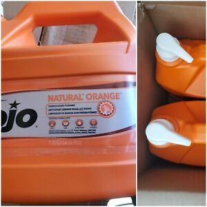 GOJO Natural Orange Pumice Hand Cleaner 1 Gallon LOT OF 2