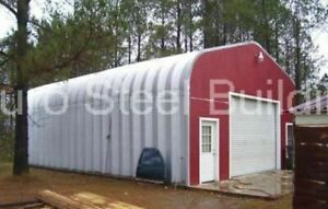 DuroSPAN Steel 20&#039;x36&#039;x16&#039; Metal DIY Building Kit Made To Order Open Ends DiRECT
