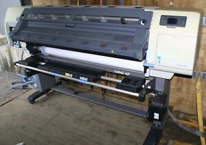 HP DESIGNJET L25500 Wide Format 60&#034; LATEX PRINTER BANNERS WRAPS BILLBOARDS