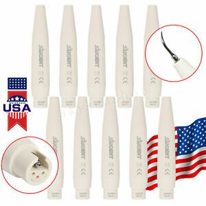 1-10 Dental Ultrasonic Detachable Piezo Scaler Handpiece fit DTE SATELEC Tip N#C