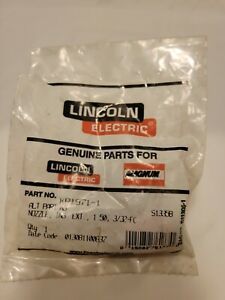 LINCOLN KP1971-1 NOZZLE, INSULATED EXTENSION  1.5 IN (38MM) 3/32-FC / FREE SHIP.