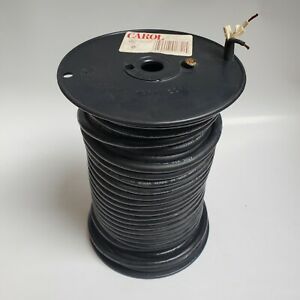 14/2 SJOOW Type Flexible Cord, 100+ feet Spool, Black water resistant. USA