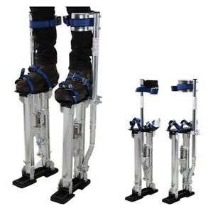 New 18&#034;- 30&#034; Drywall Stilts Aluminum Tool Stilt Painter Taping Walking Finishing