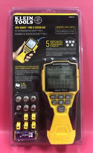 Klein Tools VDV Scout Pro 3 Tester Kit VDV501-851 NEW +(upc/2260)