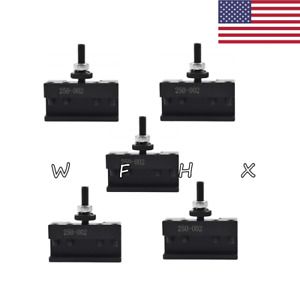 New 5Pcs OXA #2 Quick Change Boring,Turning Tool Holder 250-002 For Lathe US