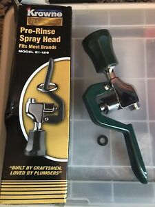 KROWNE PRE-RINSE SPRAY HEAD Mosel 21-129 NEW