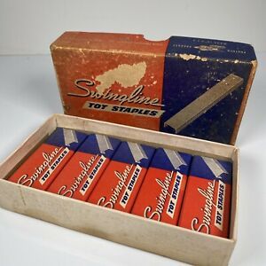 5 Boxes of Vintage Swingline Tot Staples 5000 Total Rocket Logo