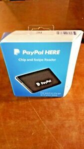 PayPal CHIP &amp; SWIPE READER. BLACK. &#034;GET PAID ON THE GO OR IN YOUR STORE&#034;.