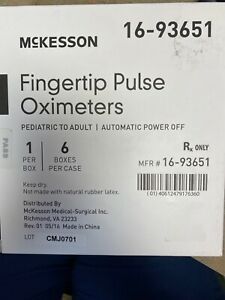 Pulse Oximeter - McKesson - Case of 6