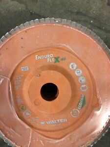Walter Flap Wheel For Aluminum 40grit 7” Package Of 10. Walter Part # 15-U704