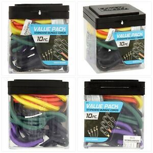 SmartStraps Standard Bungee Cords Value Pack, 10 count