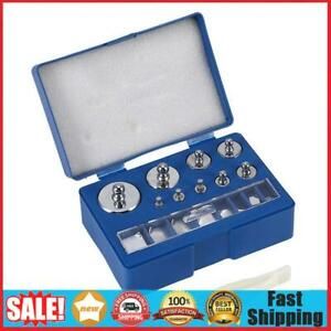 17pcs Chrome Plating Calibration Gram Scale Weights Set for Digital Scale