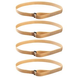 2 Pairs Sturdy Durable Bundling Belt  Tie Down for Outdoor  Hiking   Camping