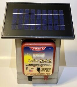 Parmak Deluxe Field Solar Pak6 Solar Fence Charger Model DF-SP-LI FinalPriceDrop