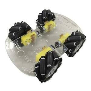 For   Smart 80mm Omnidirectional Wheel Robot Car W/ TT