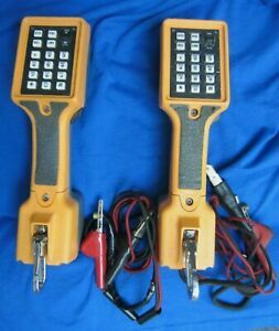 TWO HARRIS MODEL TS22AL SPEAKERPHONE, TELEPHONE LINESMAN BUTT SETS REPAIR/PARTS