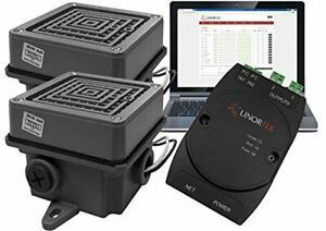 Linortek Netbell-2-2Buz TCP/IP Network Bell Controller with Two 4” Extra Loud