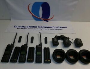 Lot of THREE Motorola XTS3000 P25 136-174 MHz VHF Two Way Radio H09KDH9PW7BN