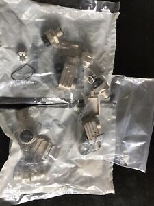 3x Sensorsteckverbinder, 825 Series, M12, Stecker, 4 Positionen, Stiftkontakt, S