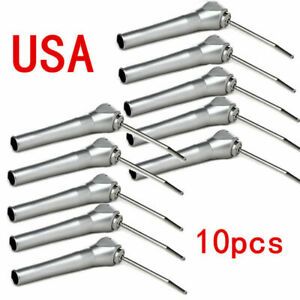 10 Dental 3 Way Air Water Spray Triple Triplex Syringe Handpiece Nozzles PR