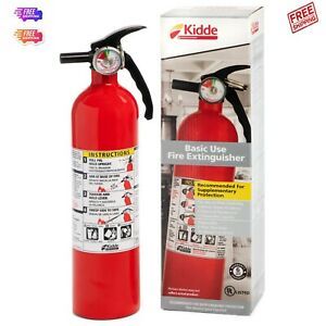 NEW Kidde 1A10BC Basic Use Fire Extinguisher, 2.5 lbs - FREESHIPPING