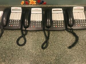 4 AVAYA 18D SERIES II BLACK USED 