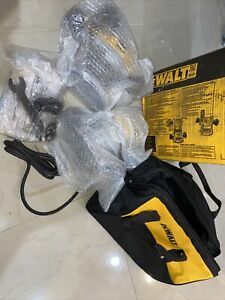 DeWALT DW618PKB 2-1/4 HP EVS Fixed Based Plunge Router Combo Kit BRAND NEW k