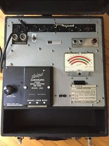 Vintage Hickok Model 123A Tube Tester, As Is