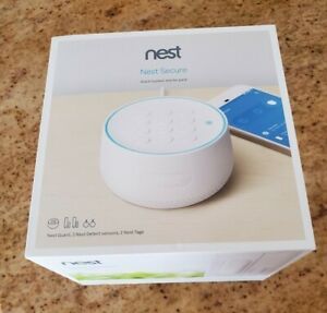 Nest Secure Alarm System Starter Pack With Nest Guard, Sensors and Tags